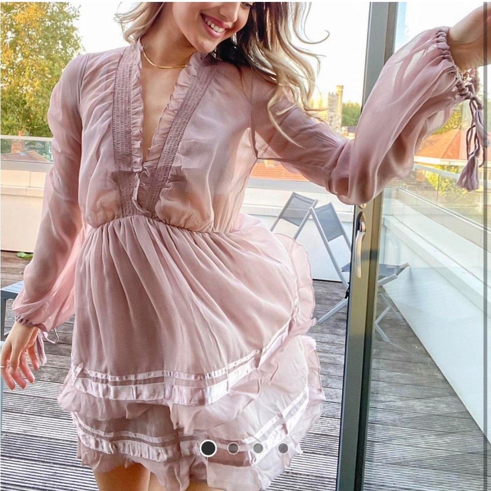 ASOS Whimsy Fairy Miss Selfridge Ruffle Ribbon Dress